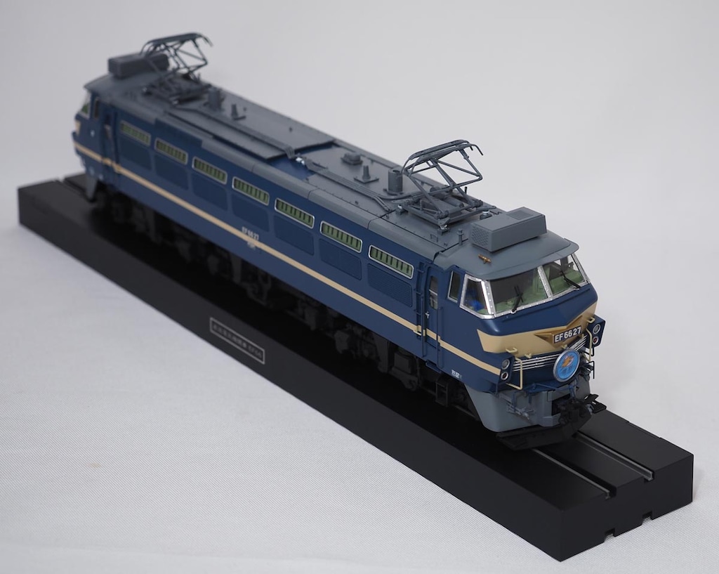 アオシマ 1／45 トレインミュージアムOJ5 電気機関車 EF66 前期型 流通限定】1/45 トレインミュージアムOJ No.SP 電気機関車 EF66