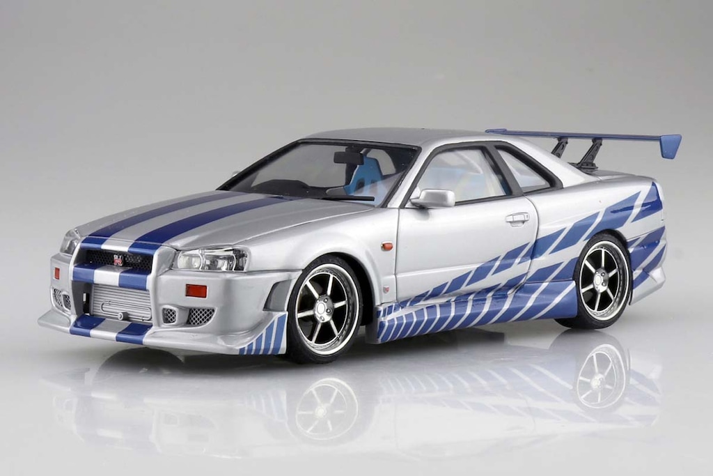 1/24 ワイルド・スピード R34 スカイライン GT-R【67956