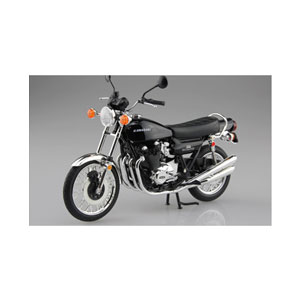 アオシマ　Kawasaki 900super4 ブラック 1/12 完成品バイク KAWASAKI 900Super4（Z1） ブラック