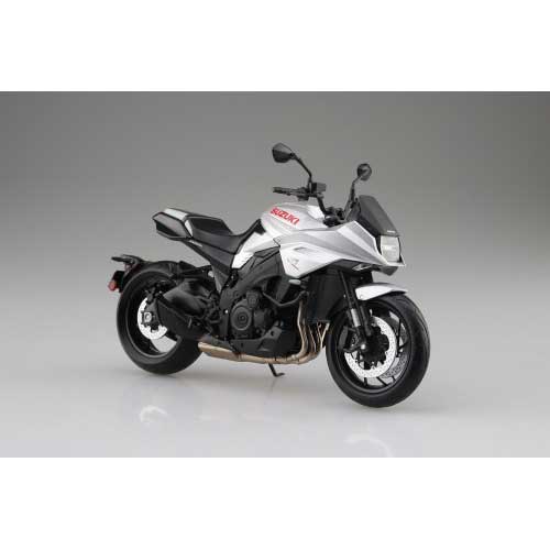 Aoshima 1/12 Diecast Suzuki GSX-S1000S Katana Full Option