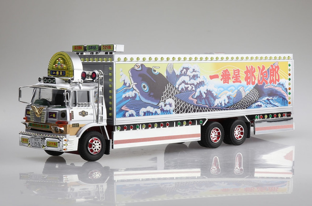 オシャレ ☆新品・未使用☆ 1/32 RCトラック野郎 No.3 望郷一番星