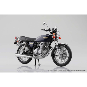 1/12 完成品バイク Honda CB400FOUR バーニッシュブルー【11758】