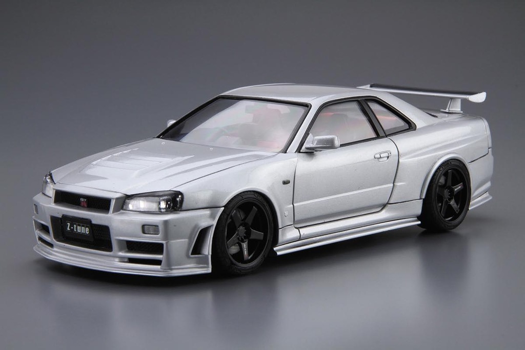 1/24 ザ・モデルカー No.34 ニスモ BNR34 スカイラインGT-R Z