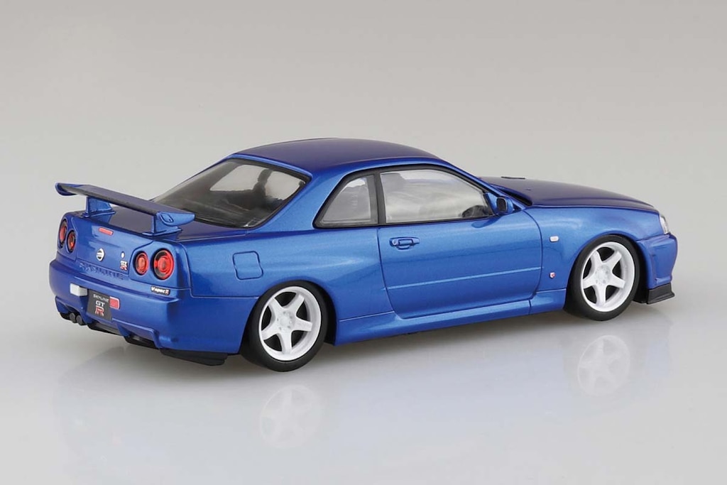 にゃーおページ 1/32 楽プラ スナップキット No.12CU-BB ニッサン R34