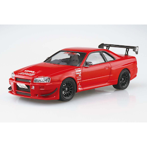 �A�I�V�}�b1/24 �U�E�`���[���h�J�[ No.71 MCR BNR34 �X�J�C���C�� GT-R '02(�j�b�T��)�bABK TC71 MCR BNR34 ���ײ� GT-R 02