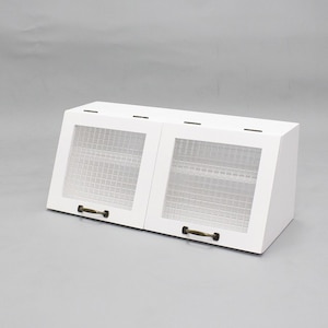 �I�X�}�b�N�b�V�R�؋ˍނ̌y�ʖؐ�Showcase W60H25cm�i�z���C�g�j�bCFB-602525W