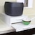 �I�X�}�b�N�b�Ɠd���X���C�h�e�[�u�� ��30cm �z���C�g�bYSHB-30402W(��ϯ�)