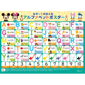 なぞっておぼえる アルファベットポスター Joshin Webショップ 通販 学研ステイフル ディズニーアルファベットポスター なぞっておぼえる アルファベットポスター Joshin Webショップ 通販 学研ステイフル ディズニーアルファベットポスター