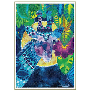 �e�����[�bSaya�fs Art World(�T���̃A�[�g���[���h) �X�e���h�A�[�g�W�O�\�[ MISS BLUEBERRY(����ɏƂ炳�ꂽ�L���������) 1000�s�[�X�yTP-1000-623�z�b��ְTP-1000-623 н��ٰ��ذ