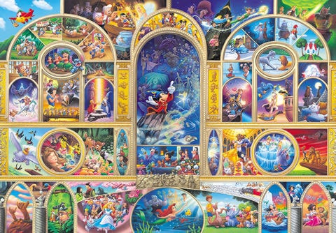 ディズニー オールキャラクター ドリーム 108ピース【D-108-988