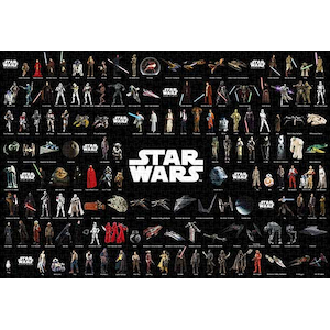 STAR WARS CHARACTER COLLECTION 1000ピース