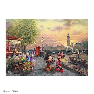 �e�����[�b�X�y�V�����A�[�g�R���N�V���� �L�����o�X�X�^�C�� Mickey and Minnie in London 1000�s�[�X�yD-1000-853�z�b��ְD-1000-853Mickey and Minnie in Londo