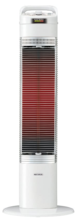 電気ストーブ【シーズヒーター】 | コロナ｜CORONA | DH-925R-W