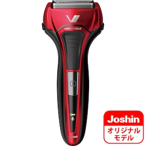 イズミ｜メンズシェーバー[電気シェーバー]【3枚刃】（レッド）Joshinオリジナルモデル｜IZF-VJ309-R
