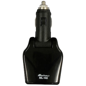 大自工業｜バッテリーチェッカー USBコンセント付 DC12V用 デジタル表示 USBポート｜ML-140(MELTEC)