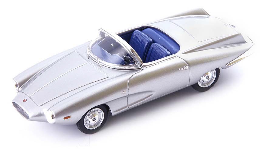 1/43 フィアット スタンゲリーニ 1200 アメリカ ベルトーネ シルバー 1 43 フィアット スタンゲリーニ 1200 アメリカ ベルトーネ