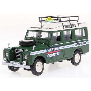 1/43 ランドローバー Series II 109 1978 Safari Rally “MARTINI PORSCHE”ルーフラック付 【RAC387X】