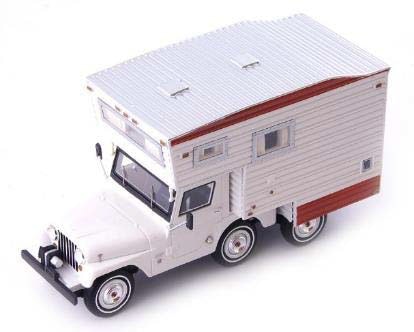Auto Cult ジープ CJ5 ユニバーサル キャンパー 1969 ホワイト Jeep CJ5 Universal Camper (1969) (USA) | Camping | AutoCult