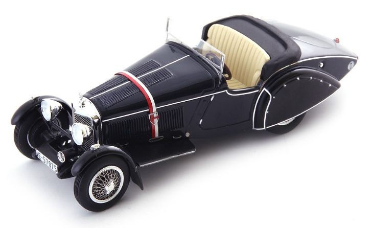 ミニカー　1/43 メルセデス・ベンツ SSK グレーザー 1931(ブルーブラック) [05048] 1/43 メルセデス・ベンツ SSK グレーザー 1931 ブルーブラック