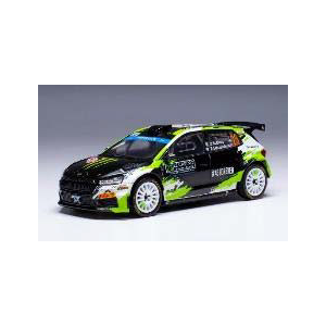 1/43 シュコダ ファビア Rally2 2023年モンテカルロラリー #23【RAM889 
