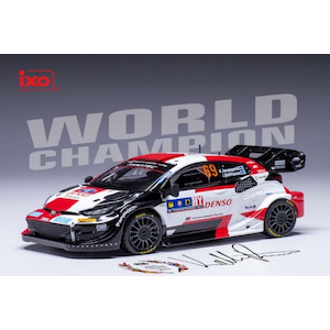1/43 トヨタ GR ヤリス Rally1 2023年セントラルヨーロッパ ラリー #69 サイン入り【RAM908SG】