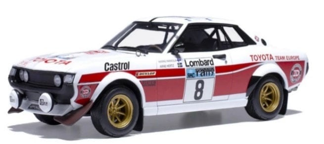 1/18 トヨタ セリカ RA21 RAC ラリー 1977 #8 限定2000 1/18 トヨタ セリカ RA21 RAC ラリー 1977 #8 世界限定2000 OttO