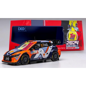 1/43 ヒョンデ i20 N ラリー1 2024年 ラリージャパン #11 ワールド チャンピオン エディション【RAM967】