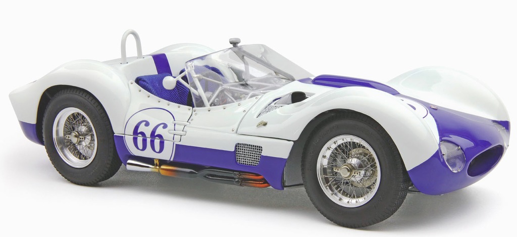 上品なファッション 1/18 マセラティ ティーポ61 「バードケージ」 1960年6月 SCCA ミニカー