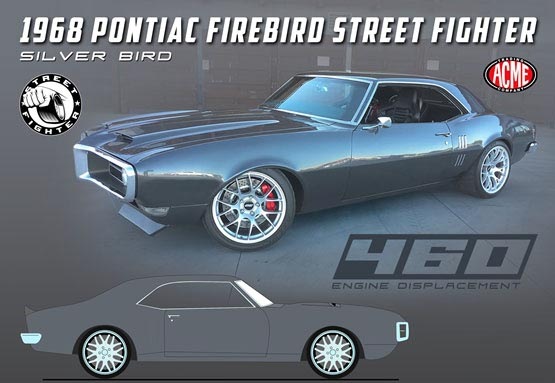 ファイアーバード 1/18 1968 ポンティアック ファイヤーバード ストリート