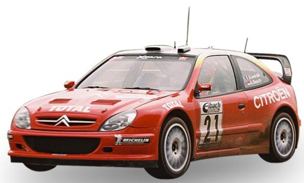 1/18 シトロエン クサラ WRC 2002年 ADAC ラリードイチュラント
