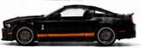 1/18 フォード マスタング シェルビー GT500 2013 ブラック【SC18013
