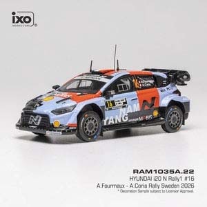 �C�N�\�b1/43 �q�����f i20 N Rally1 2026�N�X�E�F�[�f�������[ #16�yRAM1035A�z�b��� RAM1035A ˮ��� 2026 ��������ذ #16
