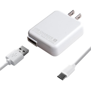 �J�V�����bUSB1�|�[�gAC�[�d�� USB-IF�K�iTYPE-C�[�d�ʐM�P�[�u��1m 1.5A (�z���C�g)�bAJ-550