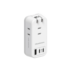 �J�V�����bPD45W�Ή� Type-C2�|�[�g/USB1�|�[�g+3�R���Z���g �d���^�b�v �������� ���o�[�V�u���bAC-061