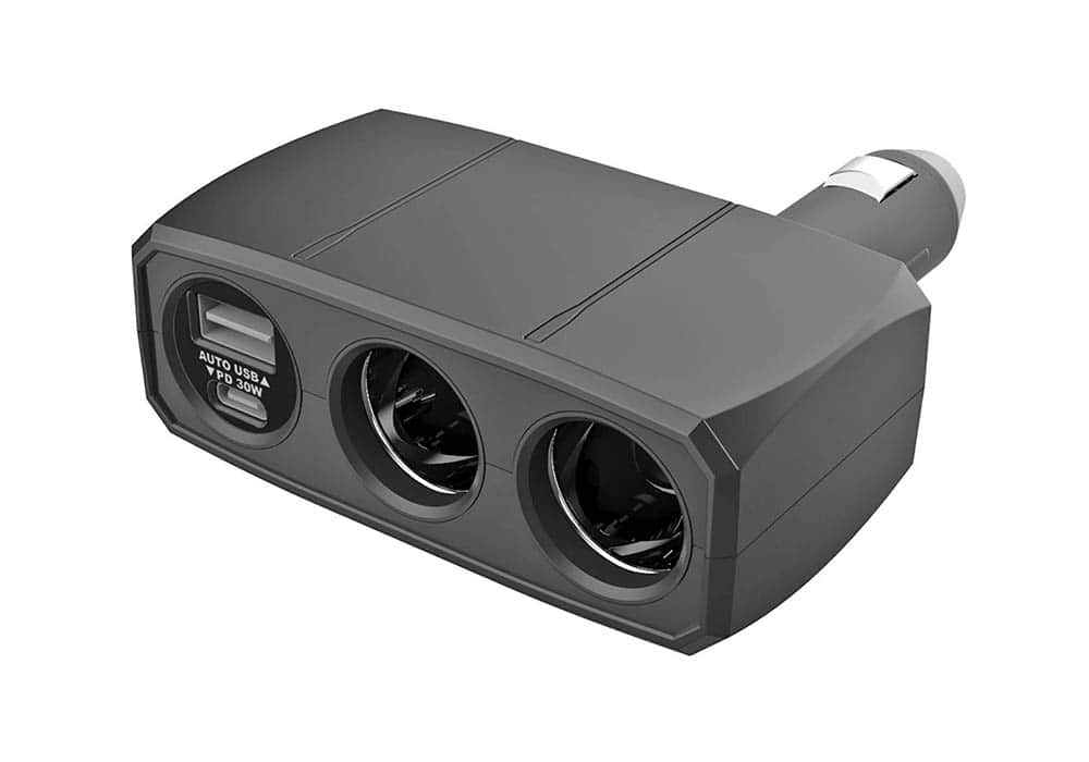 PD30W対応 Type-C1ポート/USB1ポート 2連ダイレクトソケット