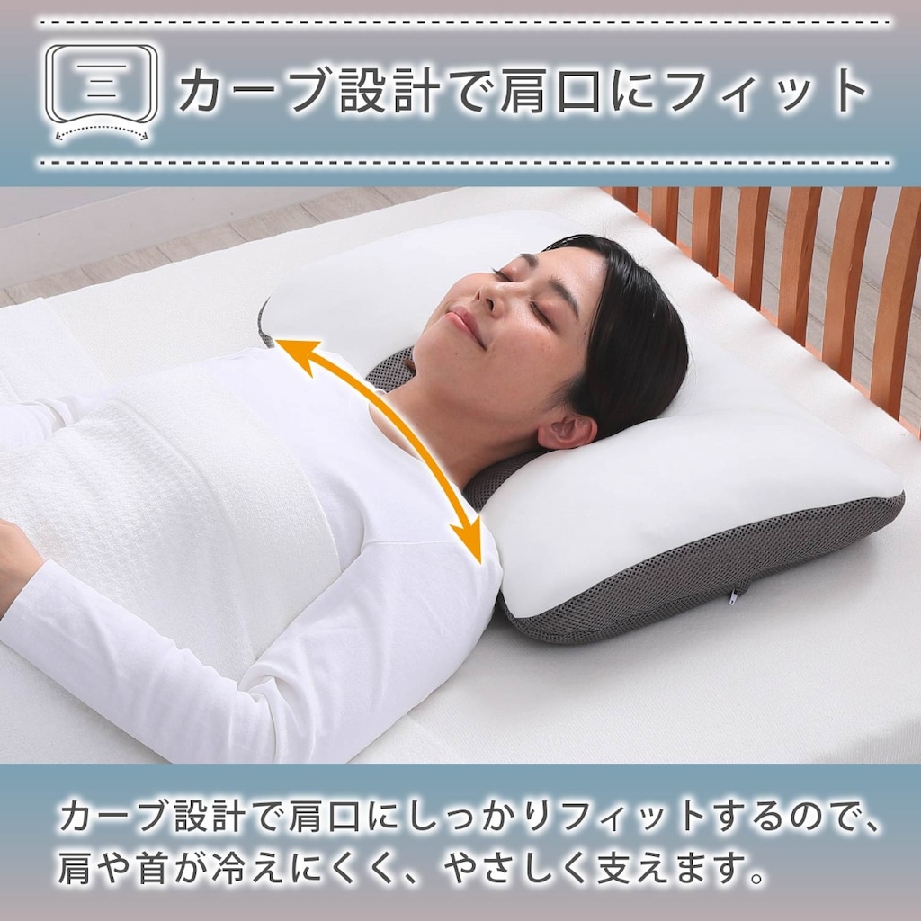 ドクタースリープ枕 スタンダードモデル（約63×43×5cm） DT4602 | 西川