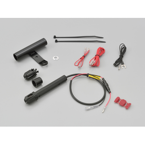 �f�C�g�i�b�}���`�o�[USB�d�� Type-C �~���[�N�����v�^�C�v �V���[�g 100mm�i�u���b�N�j�b17675