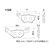 �f�C�g�i�b�n�C�p�[�p�b�h �y No.040 �z �u���[�L�p�b�h�b67802