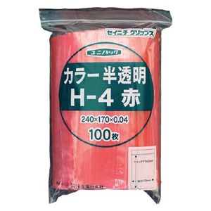 ���Y���{�Ёb�u���j�p�b�N�v�@H-4�@�ԁ@240�~170�~0.04�@100�����bH4CR