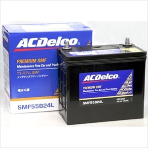 ACDelco SMF55B24LS バッテリー 36AH Amazon.co.jp: ACデルコ SMF55B24LS バッテリー : 車＆バイク