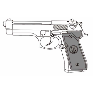 マルシン工業｜M9 ブラックABS 組立キット｜ﾏﾙｼﾝ・M9 ﾌﾞﾗｯｸABS ｸﾐﾀﾃｷｯﾄ