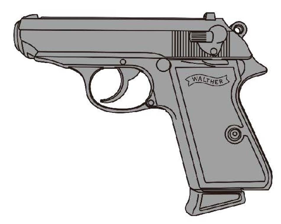 マルシン ワルサー PPK/S HW ブローバック 組立キット（マルシン