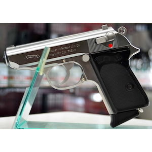 マルシン工業｜ワルサーPPK シルバーABS【完成品】｜ﾜﾙｻｰPPK ｼﾙﾊﾞｰABS ｶﾝｾｲﾋﾝ