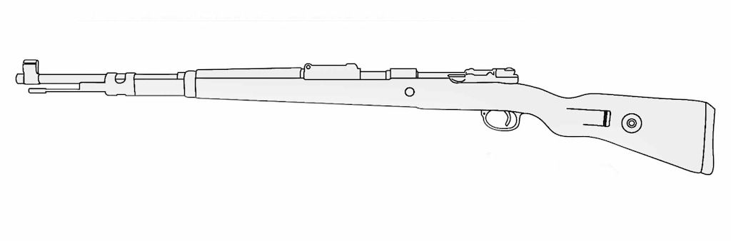 カート式ガスライフル Kar 98k ブラックヘビーウエイト カート式ガスライフル Kar 98k ブラックヘビーウエイト