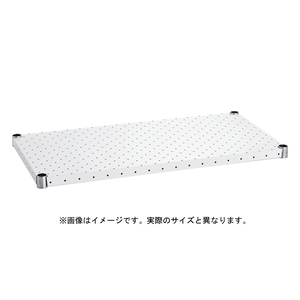 パンチングシェルフ 棚板 間口600 奥行450mm ホワイト Joshin Webショップ 通販 ホームエレクター H14pw1