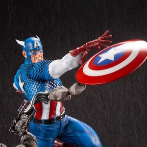 �R�g�u�L���b1/6 MARVEL AVENGERS �L���v�e���A�����J �t�@�C���A�[�g�X�^�`���[�iMARVEL UNIVERSE�j�yMK347�z�b1/6 ���ݼެ��� �����ݱ�ض ̧�ݱ�Ľ����