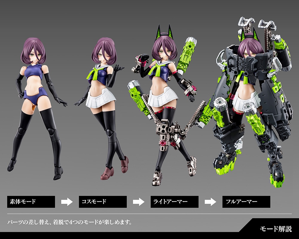 再生産】1/1 メガミデバイス BUSTER DOLL タンク 【KP684