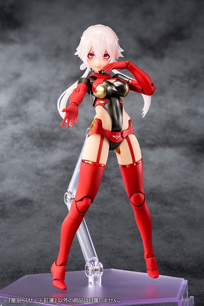 1/1 皇巫 スサノヲ 紅蓮 「メガミデバイス」 [KP745] Amazon | 壽屋(KOTOBUKIYA) メガミデバイス 皇巫 スサノヲ 紅蓮