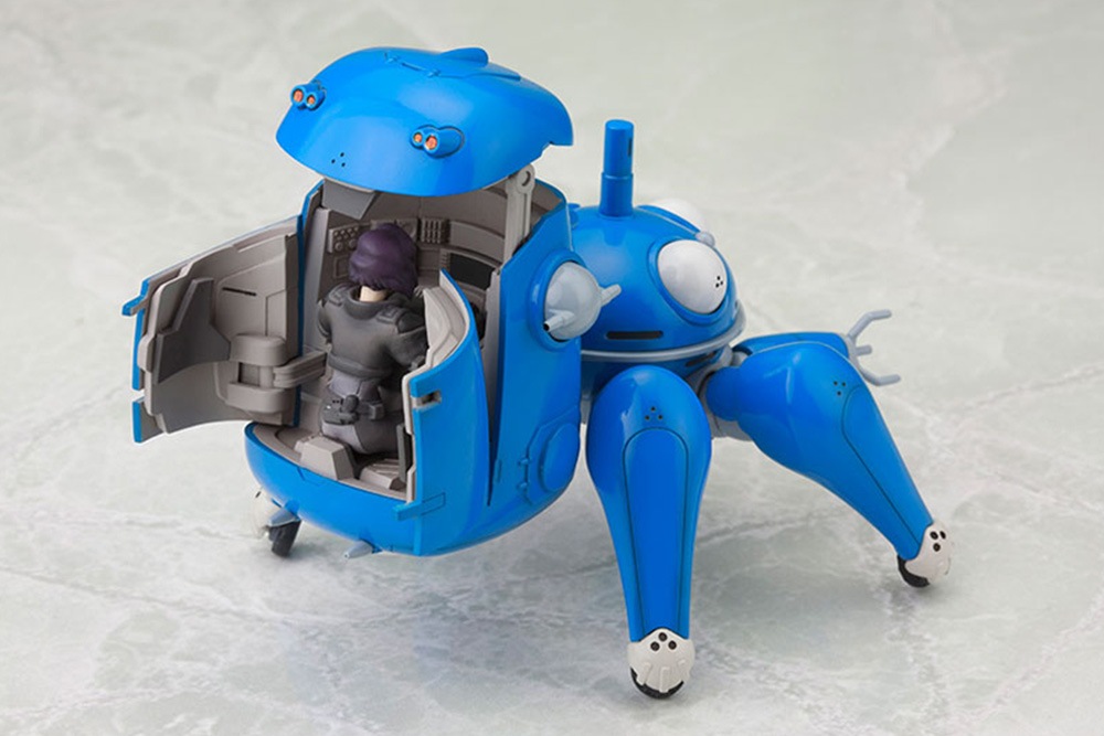 1/35 タチコマWith草薙素子＆バトー（攻殻機動隊 STAND ALONE