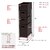 HAGIHARA(����)�b�����h���[�`�F�X�g(�_�[�N�u���E���E��20.5�~���s40.5�~����80cm)�bRAN-2406DBR